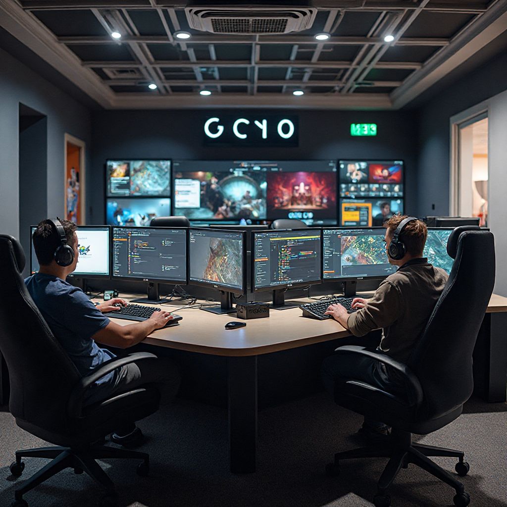 Team training room at LevelUp