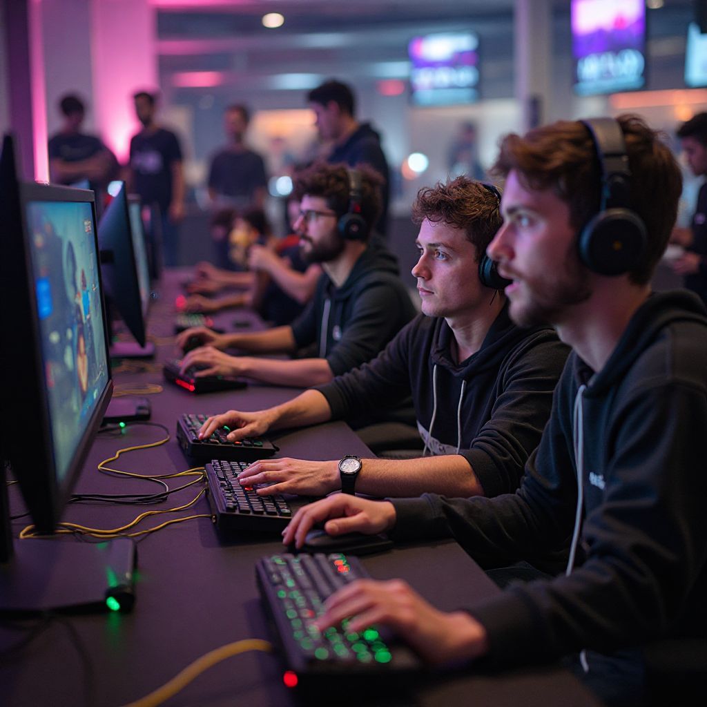 Community gaming event at LevelUp