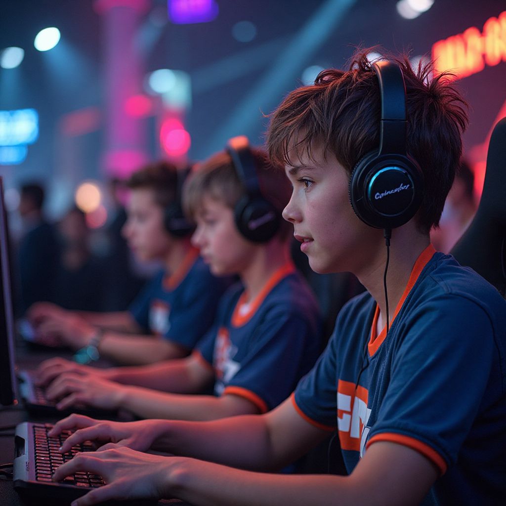 Junior League participants at LevelUp